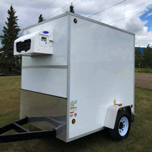 Refrigeration Solution for Small Mobile Trailer